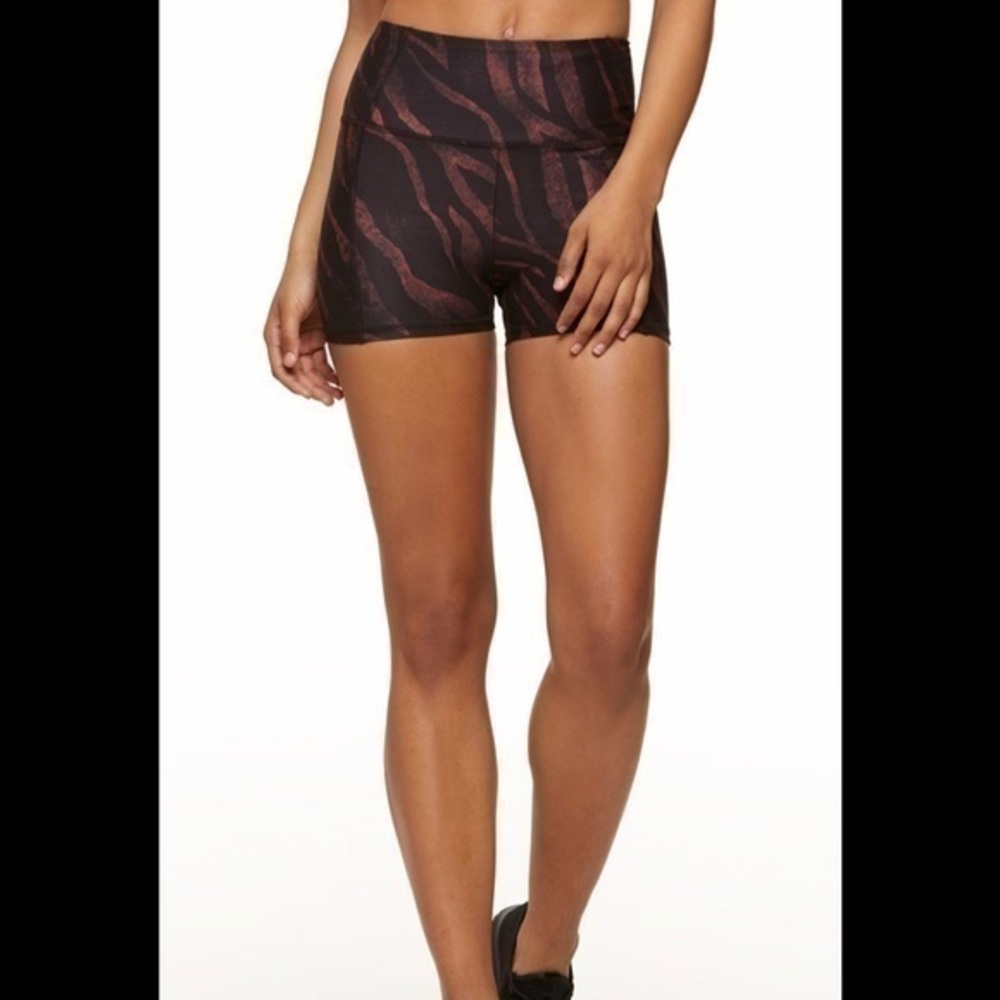 Jessica Simpson Black Mystic Zebra Slimtek Size XL